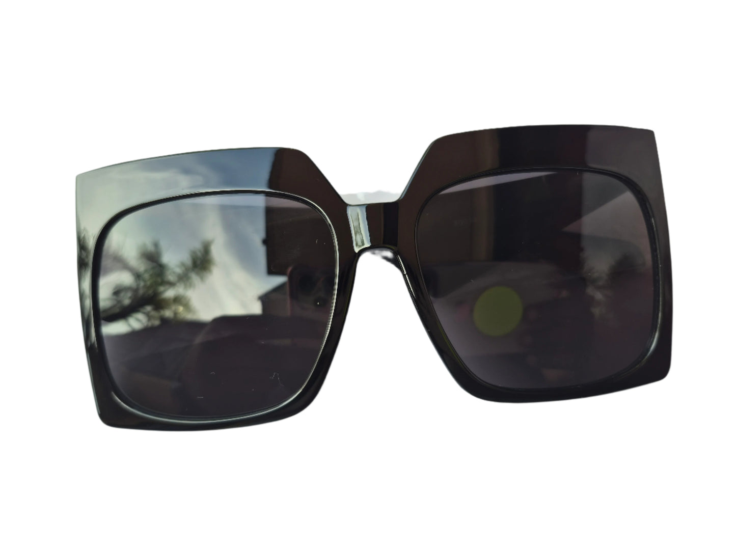Large Gradient Square Lens Sunglasses